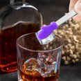 thumbnail image 2 of Feltree Pinces en Silicone en Acier Inoxydable Mini Cubes de Glace Cubes de Café Clips à Sucre Clips Alimentaires, 2 of 6