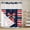 Navy Blue, Red, White, variant on Patriotic USA Flag No Hook Shower Curtain with Snap in Liner, Waterproof Fabric Shower Curtains, Memorial Day Ribbon Bow 4th of July Shower Curtain Set Top See Through for Bathroom 72"x96"