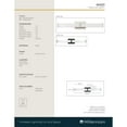 thumbnail image 3 of Millennium Lighting  Tron Bathroom Vanity LED Lighting Fixture 24 Inch - Matte Black, 3 of 5
