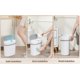 thumbnail image 3 of Gazechimp de Inteligente, cesto de de a Prueba de Agua, de Inteligente sin eléctrico BLESIY bote de basura automatico, 3 of 8