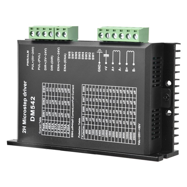 Controlador de motor paso a paso controlador digital estable antiinterferencia seguro para motor paso a paso 42 Motor paso a paso 57 ANGGREK Otros