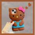 thumbnail image 1 of Miniso Cute Hello Kitty Mobile Phone Case With Apple Wavy Edge Is Suitable For Apple Digital  Pro And Max Series Iphone 14 15pro ZR, 1 of 6