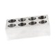 thumbnail image 3 of Soporte para utensilios de cocina, organizador de cubiertos, Base antideslizante, soporte para cubiertos, estante de almacenamiento de vajilla para 8 cuadrícula, 3 of 8