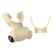 thumbnail image 3 of Ejercitador de respiración portátil profesional cómodo que mejora la resistencia respiratoria Blanco, 3 of 9