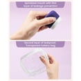 thumbnail image 6 of Micebay Travel Containers for Toiletries 4 Pack, TSA Approved Travel Size Toiletries, Portable Size Containers, With Clear Bag Leak Proof Silicone Jars, Essentials Creams Jars Carrying Small Items, 6 of 16