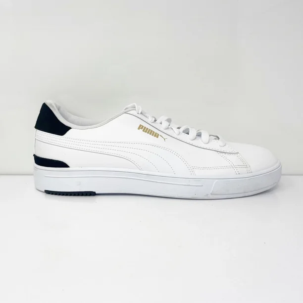 PU & MA Mens Serve Pro 380188-02 White Casual Shoes Sneakers Size 13
