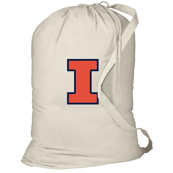 Illini Laundry Bag University of Illinois Clothes Bags