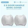 thumbnail image 4 of For Honda HRV Vezel 2021 2022 Door Handle Bowl Cover Cup Cavity Trim, 4 of 5