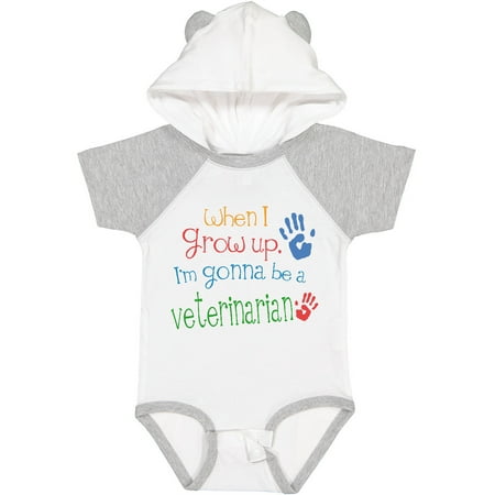 

Inktastic Veterinarian Gift Future Vet Quote Gift Baby Boy or Baby Girl Bodysuit