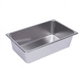 thumbnail image 5 of Wuzstar 6 inch Deep Steam Table Pans 6 Pack Full Size Stainless Steel Steam Table Pans Hotel Pan for Restaurant Hotel, 5 of 9