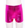 thumbnail image 3 of TTAO Kids Girls Elastic Waist Dance Bottoms Gymnastics Shorts Sports Yoga Workout Sparkle Activewear Hot Pink 7-8, 3 of 7