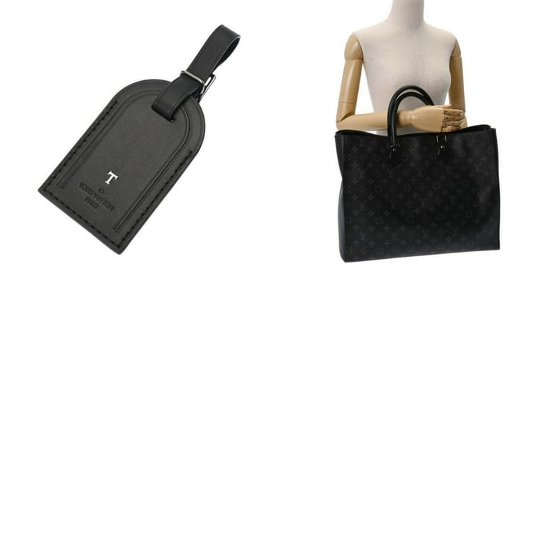 Pre-Owned LOUIS VUITTON Monogram Eclipse Grand Sac Black/Gray 