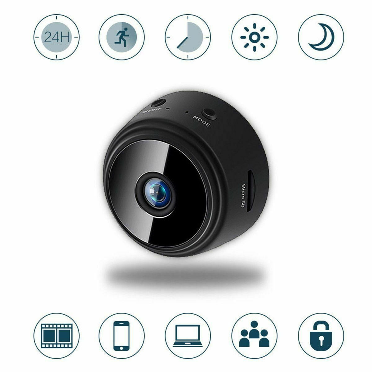 Dropship U21B Webcam Mini 1080P HD IP Camera Wireless WiFi