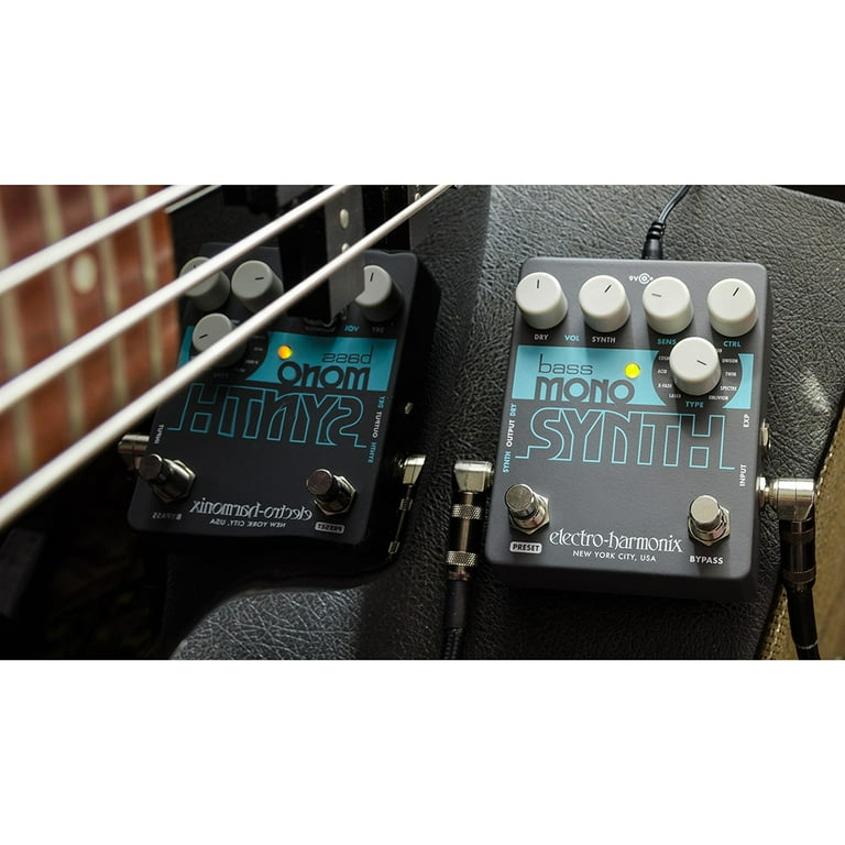 Electro-Harmonix Bass Mono Synth Bass Synthesizer Pedal - Walmart.com