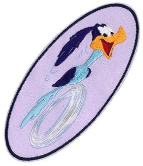 Looney Tunes RoadRunner Face and Name Embroidered Patch NEW UNUSED 