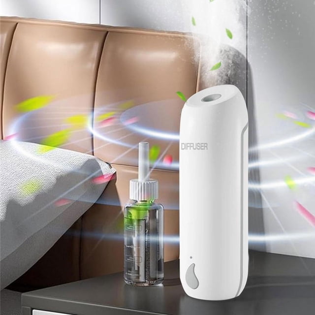 Feltree Portable Essential Oil Diffuser for Commercial Use, Biomimetic Vertical Mist System with 3-Stage Timer Adjustment, Home/Hotel Silent Aromatherapy