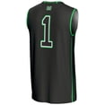 thumbnail image 3 of Male GameDay Greats #1  Black Marshall Thundering Herd  Lightweight Basketball Jersey, 3 of 4