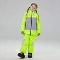 thumbnail image 3 of MEZZALL Kids Long Sleeve Snowsuit Boys Girls Insulated Ski Outfits For Winter Sports And Outdoor Activities With Thermal Warmth Lovely Clothing Sets, 3 of 5