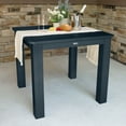 thumbnail image 3 of Highwood 42" x 42" Square Dining Table - Counter Height, Outdoor, Eco-friendly, Synthetic Wood, 3 of 5