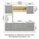 thumbnail image 3 of Cocina Integral Completa Modular Madesa Lux 240cm, 3 of 5