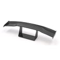 thumbnail image 1 of Unique Bargains Black Plastic Adhesive Tail Rear Spoiler Wing Body Decoration for Car Vehicle, 1 of 2