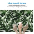 thumbnail image 6 of Disketp Gaming Mouse Pad Tropical Palm Leaves1 Pattern Large Mouse Mat Long Extended Desk Pad Non-Slip Rubber Mice Pads Stitched Edges Thin Pad (11.8x31.5 Inch), 6 of 9