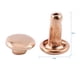 thumbnail image 2 of Remache Artesanal De Cuero, Pernos Duraderos, Remache De Doble Tapa, 100 Piezas Para Cuero ANGGREK Double Cap Rivet, 2 of 6