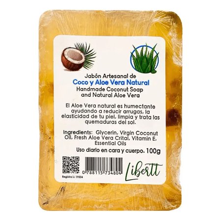 Coconut Soap and Natural Aloe Vera