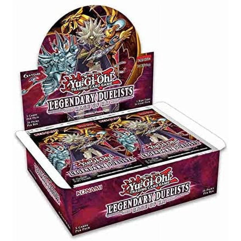 Yugioh Legendary Duelists TCG Game: Rage of Ra Booster Box - 36 Packs of 5  Cards Each! - Walmart.com