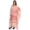 thumbnail image 3 of Moomaya Maillot de Bain Aguichant pour Femmes, Kaftan Kimono à Manches, Tenue de Plage Transparente, 3 of 6