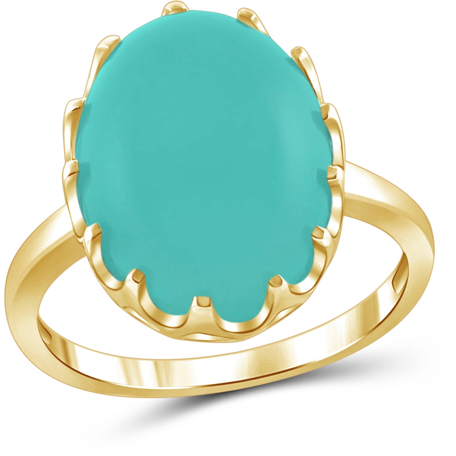 JewelersClub 9-3 4 Carat T.G.W. Chalcedony 14kt Gold over Silver Fashion Ring by JewelersClub