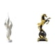 thumbnail image 1 of Figura decorativa,Escultura de plumas para escritorio,oficina,decoración del hogar,Figura decorativa de escritorio para decoración de mesa del hogar,Figura de escritorio,Estante con estatua, 1 of 8