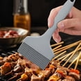 thumbnail image 7 of Large Silicone Grease Brush, 8.3×3.5 inch Extra Wide Silicone Basting Brush, Heat Resistant Brushes Spread Oil, Flexible Liquid Coating Basting Tool, Wear Resistant Condiment Brushing Accessory, 7 of 7