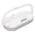 thumbnail image 3 of Luz nocturna LED 4 en 1, lámpara de noche táctil con música y cargador inalámbrico, altavoz portátil Bluetooth, soporte para teléfono para dormitorio, veteado, 3 of 8