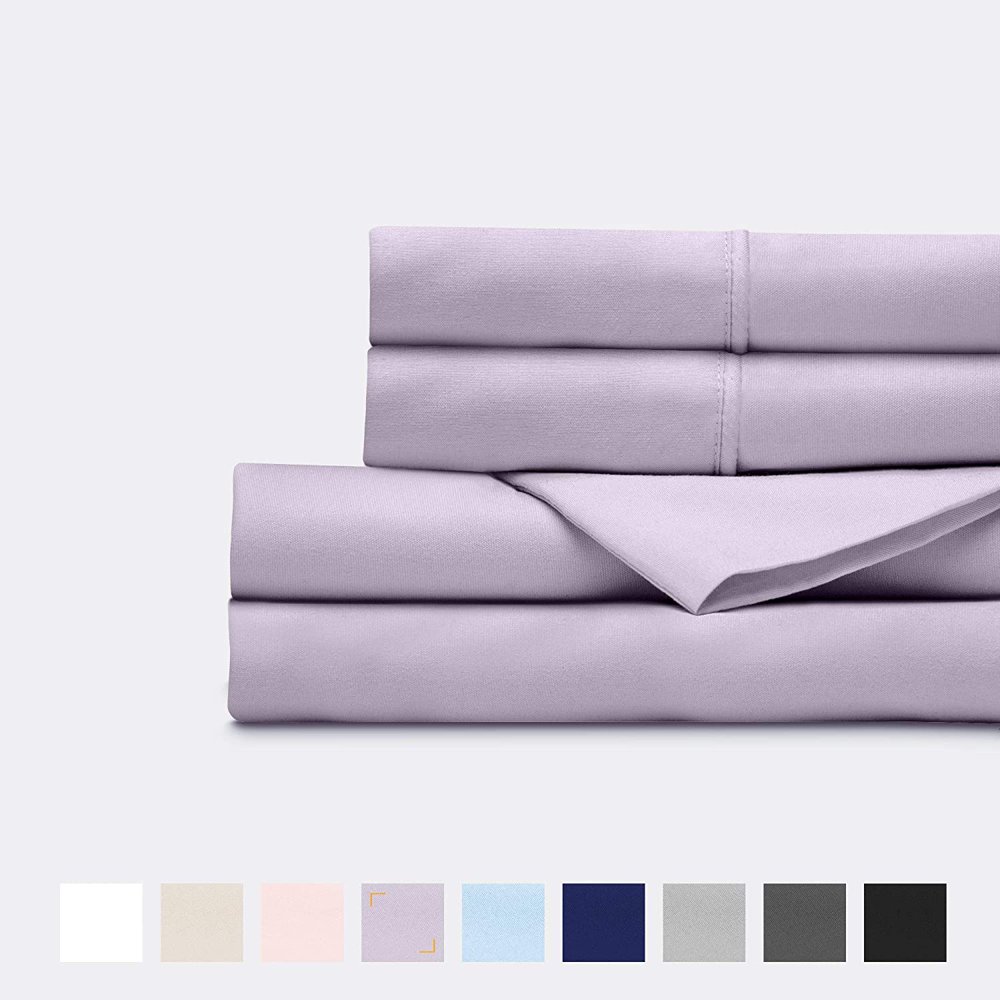 Everspread Bed Sheets, UltraSoft & Breathable, 4 Piece Set, Full