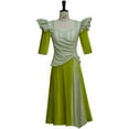 thumbnail image 2 of Musical Hadestown Persephone Costume Green Dress Music Festival Theater Outfit for Women, 2 of 7