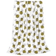 thumbnail image 2 of Sikiie Cute Little Bee Ultra-Soft Micro flannel Blanket Luxury All Seasons Warm Blanket for Bedding Sofa and Travel (4 sizes)-40"x30", 2 of 7