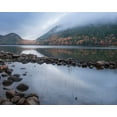 thumbnail image 2 of Jaynes Gallery 32x26 White Modern Wood Framed Museum Art Print Titled - USA-Maine-Acadia National Park Mountain and forest reflections in lake, 2 of 4