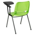 thumbnail image 6 of Flash Furniture 5 Pack Green Ergonomic Shell Chair with Left Handed Flip-Up Tablet Arm, 6 of 9