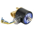 thumbnail image 3 of Válvula Solenoide De Diafragma De Latón, Fácil De Instalar Válvula Solenoide De Diafragma De 3/8 Pulg. Sin Rebabas Larga Vida útil Para Agua Aire Aceite ANGGREK Válvula solenoide, 3 of 8