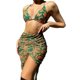 thumbnail image 1 of Gibobby Trajes de Baño para Mujer Traje de baño de bikini de dos piezas sexy push up con vestido multicolor estampado para mujer(Naranja,CH), 1 of 4
