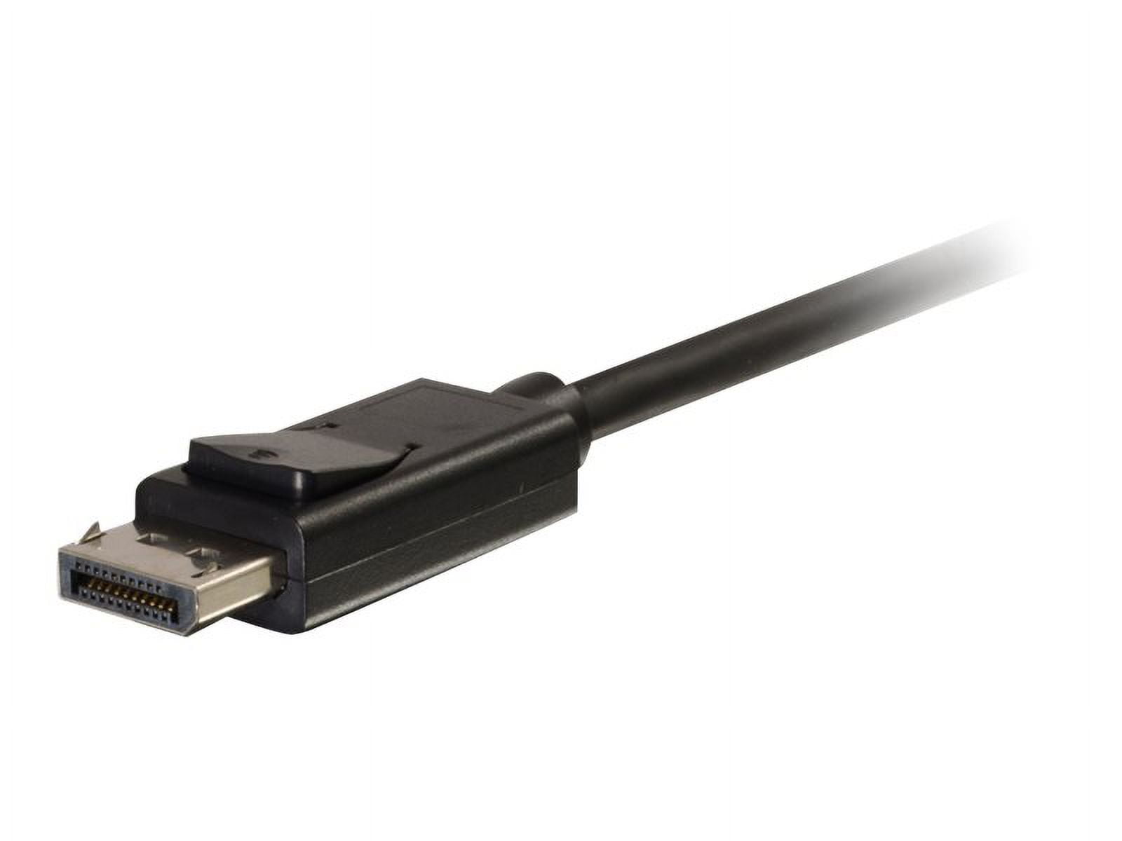 C2G 54327 Black DisplayPort to HDMI Cable Male to Male