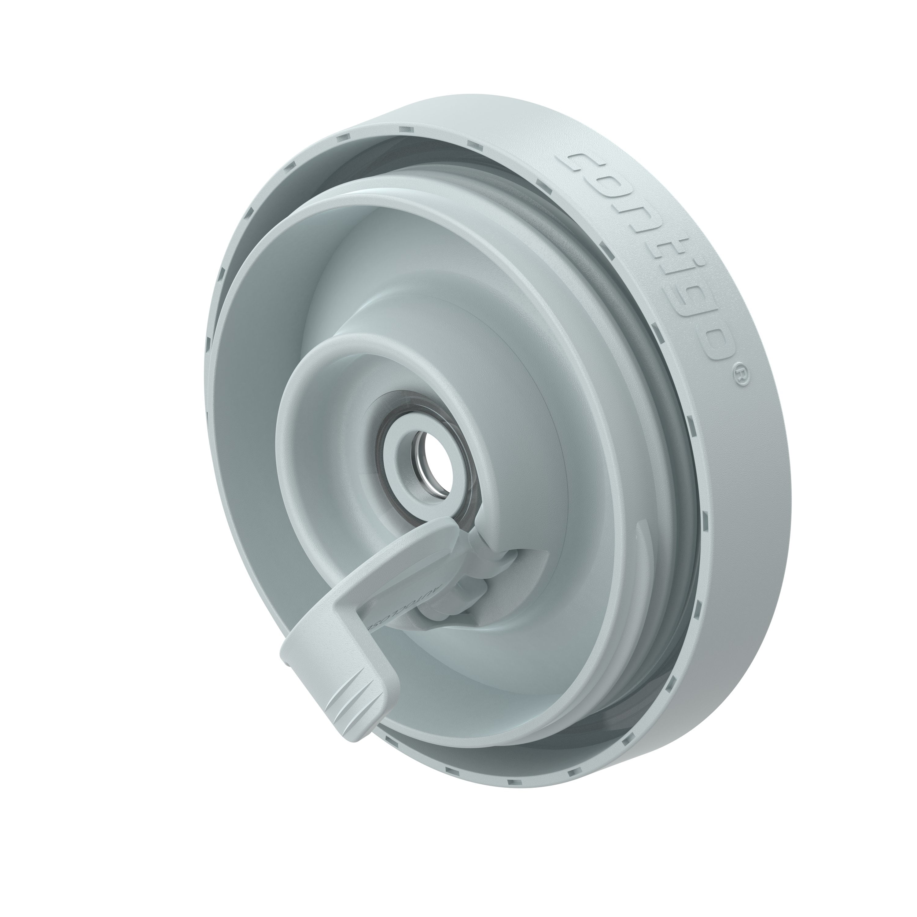 Contigo AUTOCLOSE Shake & Go Tumbler, 20 oz (591 mL), Water Bottle with Straw, Glacier, BPA-Free