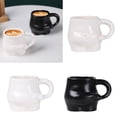 thumbnail image 2 of Fashion Belly Shaped Coffee Mugs Comfortable Grip Cup Cute Belly Cup Unique Coffee Cups Suitable for Any Occasion, 2 of 7