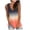 Orange, variant on YYDGH Womens Tank Tops V Neck T Shirts Sleeveless Loose Fit Tunic Tops Side Split Tanks Orange S