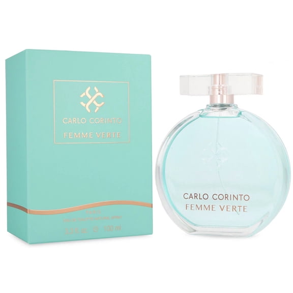 FEMME VERTE * Carlo Corinto 3.3 oz / 100 ml Eau de Toilette Women Perfume Spray