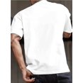 thumbnail image 4 of Men's Graphic T-Shirt | Lightweight Cotton Blend, Short Sleeve, Round Neck, Street Style Design, Outdoor Clothing | Graphic Tee | Comfortable Fit, 4 of 8