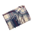 thumbnail image 1 of Fashion Long Shawl Big Grid Winter Warm Lattice Large Scarf, 1 of 5