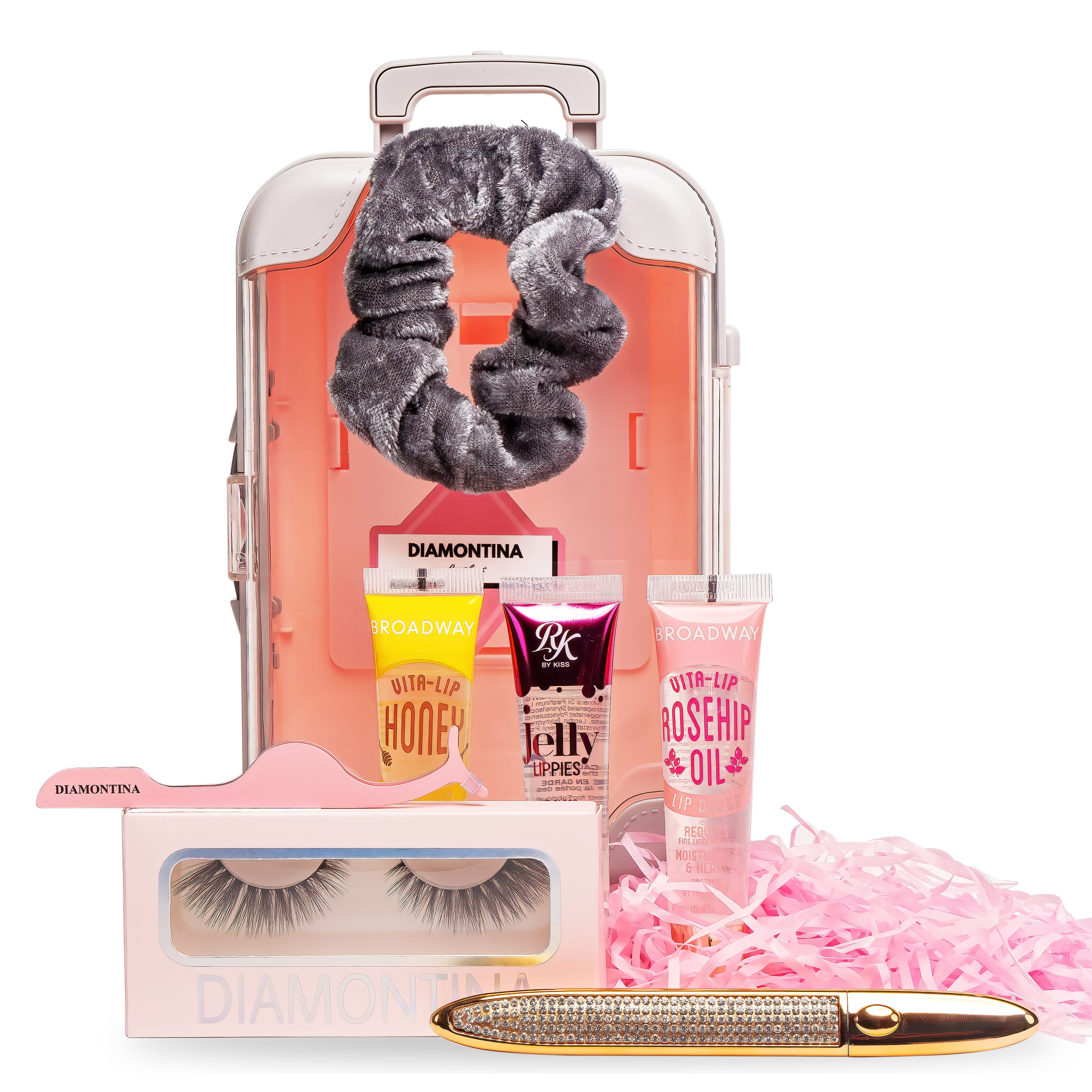 Dollar2Million Cosmetic Set Carry All Makeup Case, Travel Kit, Adult