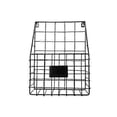 thumbnail image 1 of Magazine Rack Wall Mounted Newspaper Rack Magazine Stand Hanging Newspaper Holder Metal Book Basket, 1 of 2